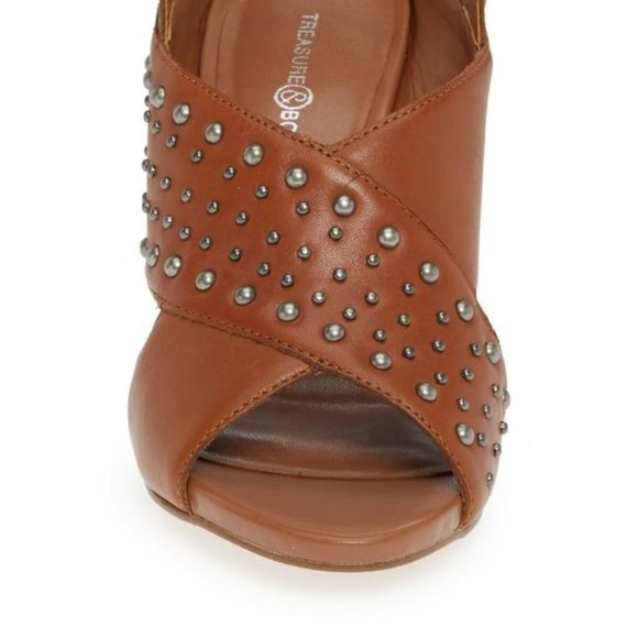Nordstrom Paxon Heel Studded Sandals 8.5M - Picture 6 of 6